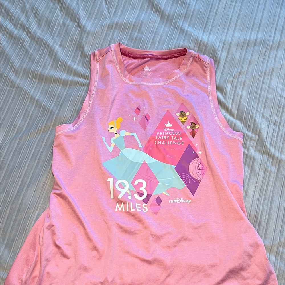 Disney Pink Princess Tank Top